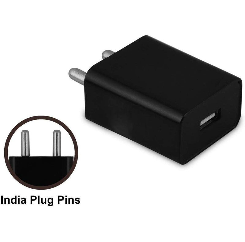 Fast USB Charger For iPhone And Android Devices (Black) | Mobile Charger