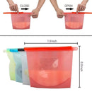 1080 Reusable Silicone Airtight Leakproof Food Storage Bag - 1 ltr - 