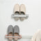 1122 Multifunction Folding Slippers/Shoes Hanger Organizer Rack - 