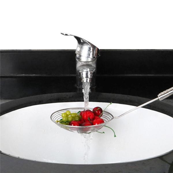 2357 Round Stainless Steel Deep Fry /Mesh Strainer - 