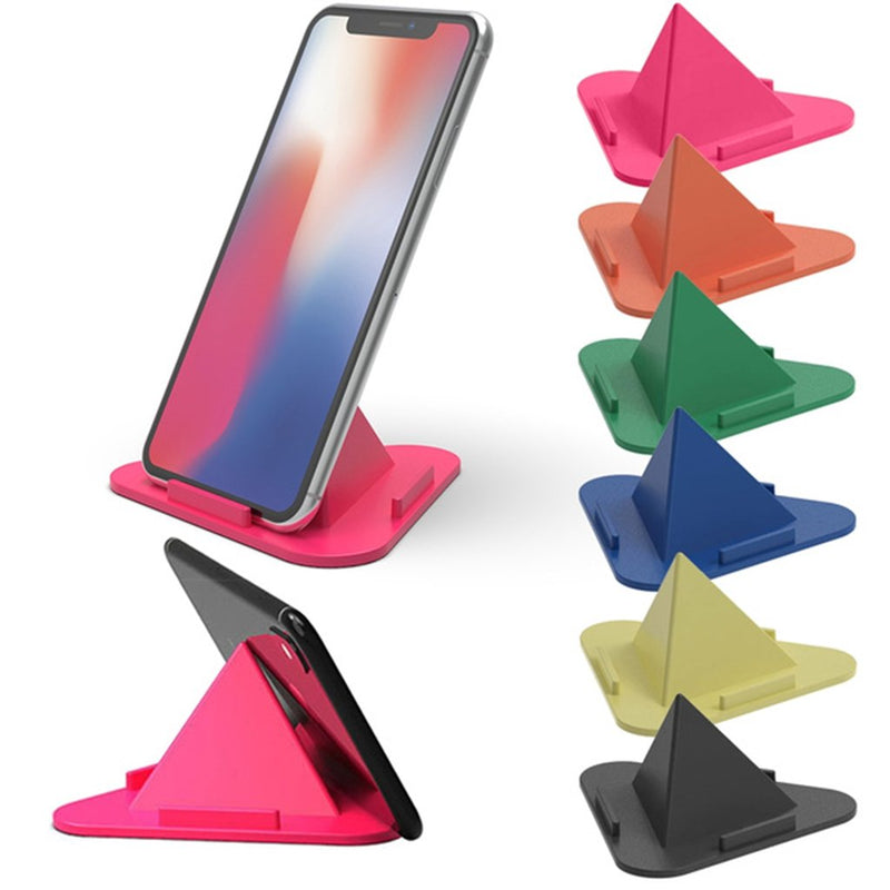 4640 Universal Portable Three-Sided Pyramid Shape Mobile Holder Stand - 