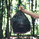 9210 Black 1Roll Garbage Bags/Dustbin Bags/Trash Bags 65x90Cm 15Pcs 