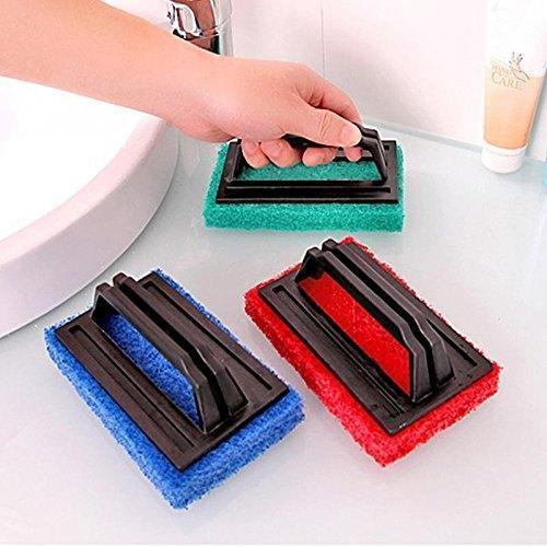 0222 Tile cleaning multipurpose scrubber Brush with handle - 