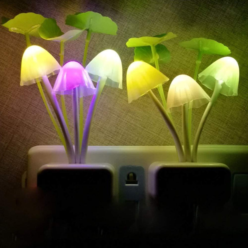 0239 Night Light Mushroom Lamp (Colorful)