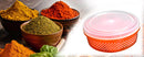 2392 Plastic Round Spice Box / Masala Dabba - 