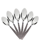 7003 Stainless Steel Small Spoon for Home/Kitchen (Set of 6) - Opencho