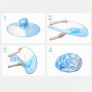 1434 Rain Hats for Kids Umbrella for Hands free Rain Protection Waterproof Rainy Caps (Multicolor) - 