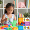 4431 Blocks Set for Kids, Play Fun and Learning Blocks for Kids Games for Children Block Game Puzzles Set Boys, Children (Multicolor, 120 Bricks Blocks) 