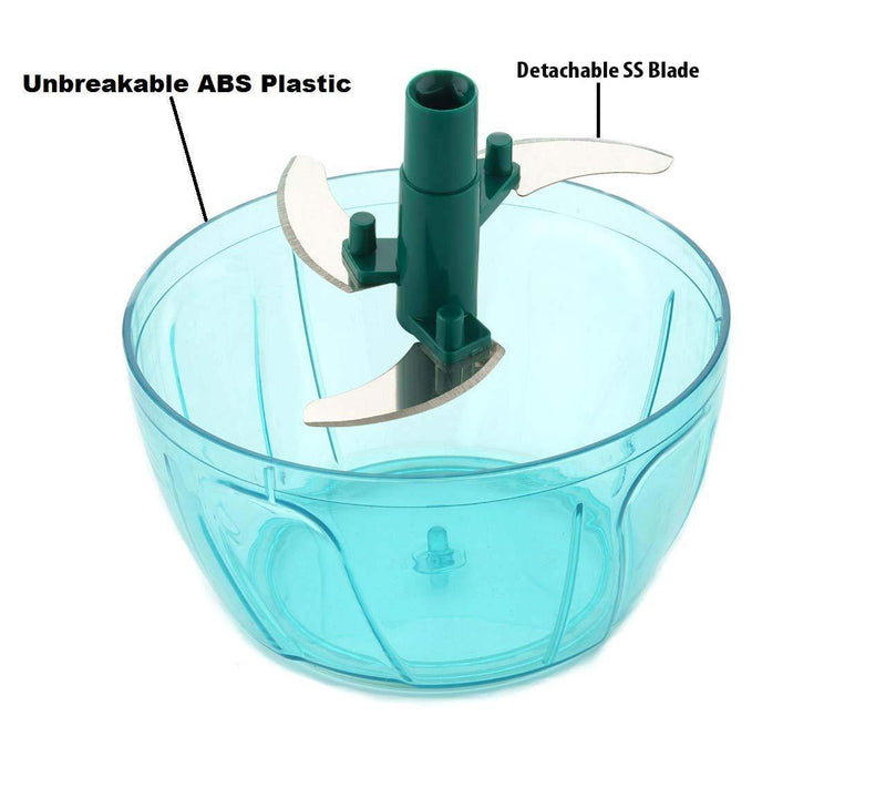 0727 Manual Handy and Compact Vegetable Chopper/Blender - 