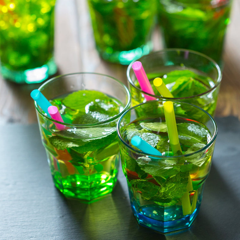 3734 Transparent Unbreakable Lemon Juice Jug Set (Pack of 6) Amd-