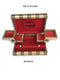 2124 Jewellery Jewel Boxes Storage Box Organizer Gift Box for Women Necklace Earring Set Bangles Churi Gift for Women