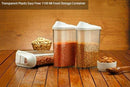 0149 Plastic Transparent Cans, Jars Storage Bottles, Storage Box (1100 ml, 1pc)