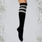 6365 1PAIR LONG PRINTED SOCKS MULTIPLE DESIGN SOCKS. 