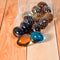 4013 Glass Gem Stone, Flat Round Marbles Pebbles for Vase Fillers, Attractive pebbles for Aquarium Fish Tank. 