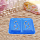 3653 2 in 1 Soap keeping Plastic Holder for Bathroom use
