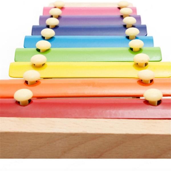 1912 Wooden Xylophone Musical Toy for Children (MultiColor) - 