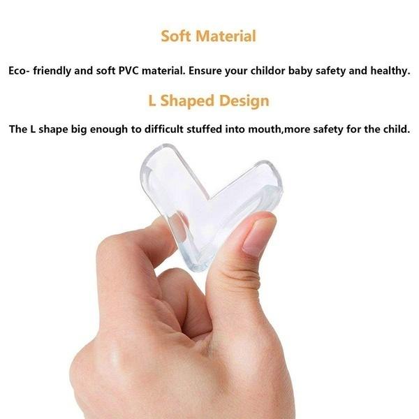 1696 Table Corners Edge Protector Guards for Baby Child Safety (Pack of 4Pc)