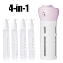 1384 4 in 1 Travel Dispenser Bottle Set Travel Refillable Cosmetic Containers Set