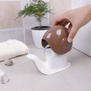 0361 Hand Soap Dispenser for Bathroom,Snail Soap Dispenser (Brown Box) - 
