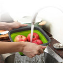 2380 Plastic Folding Basket/Strainer for Kitchen - 