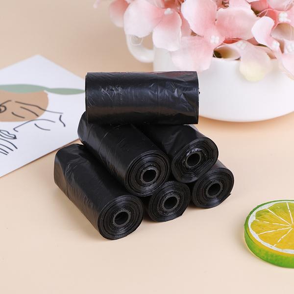 1574 Garbage Bags Small Size Black Colour (17 x 19) - 30 pcs - Opencho