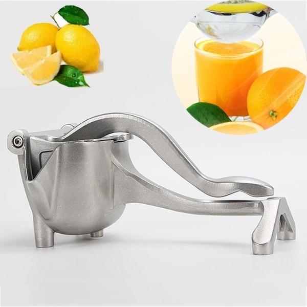 2313 Stainless Steel Manual Fruit Press Juicer Alloy Fruit Hand Squeezer Heavy Duty - 