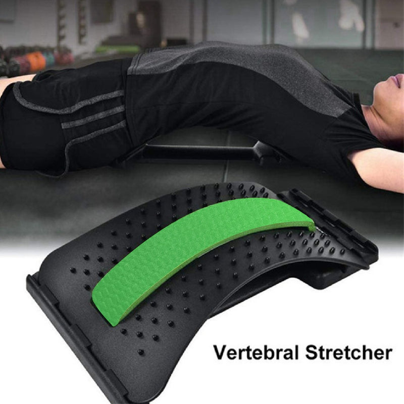 1666 Multi-Level Back Stretcher Posture Corrector Device For Back Pain Relief - 