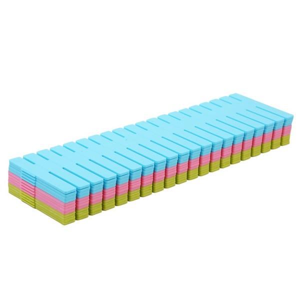 1164 Plastic Grid Drawer Divider Household Storage Strips (Pack of 8) - 