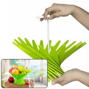 2647 Fruit & Vegetable Storage Basket |Handicraft Table lamp Shape Basket for Dining Table 