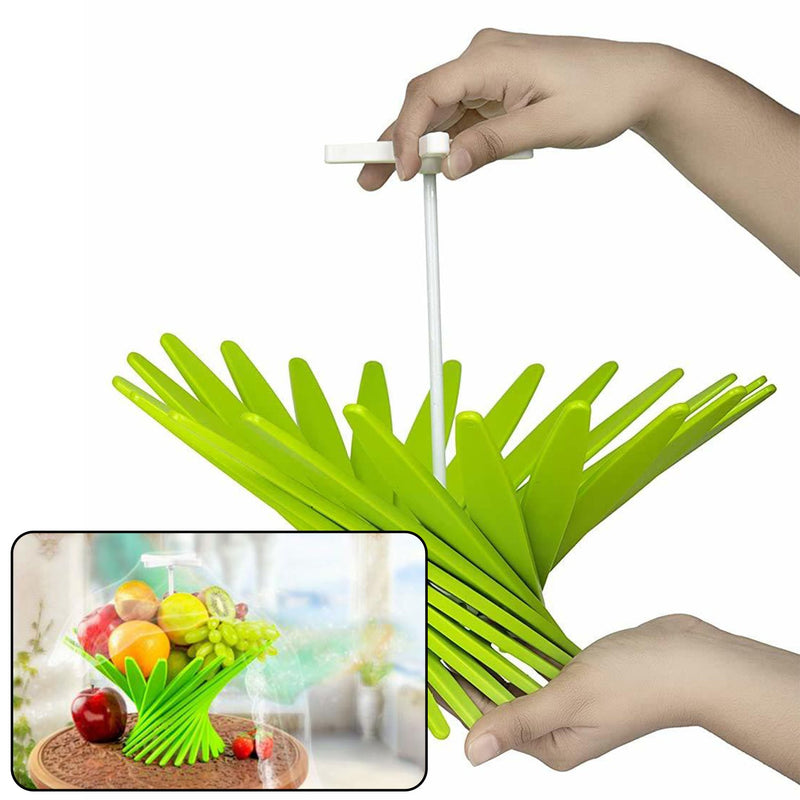 2647 Fruit & Vegetable Storage Basket |Handicraft Table lamp Shape Basket for Dining Table 