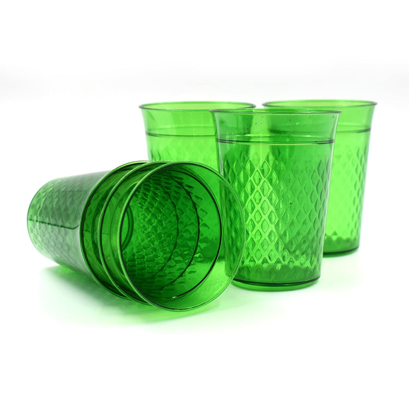 3734A Unbreakable Plastic Drinking Water/Juice Jug and 6 pieces Glass (Assorted color)