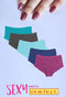 Completely No Show Mid Waist Boyshorts Pack-5