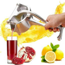 2313 Stainless Steel Manual Fruit Press Juicer Alloy Fruit Hand Squeezer Heavy Duty - 