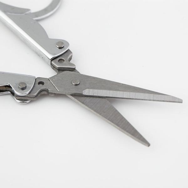 1603 Small Size Folding Cutting Scissor for Paper Cutting, Eyebrow and Beard Trimming - 