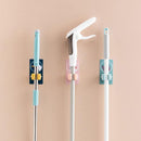 1633 Magic Sticker Series Self Adhesive Mop and Broom Holder - DeoDap