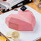 3258 Flexible Silicone 3D Diamond Heart Shape Pinata Chocolate Cake Mold - 