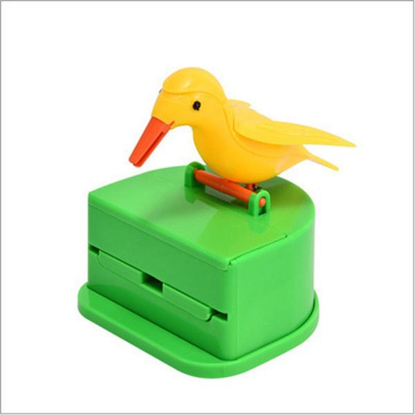 1180 Portable Automatic Bird Toothpick Storage Box - 