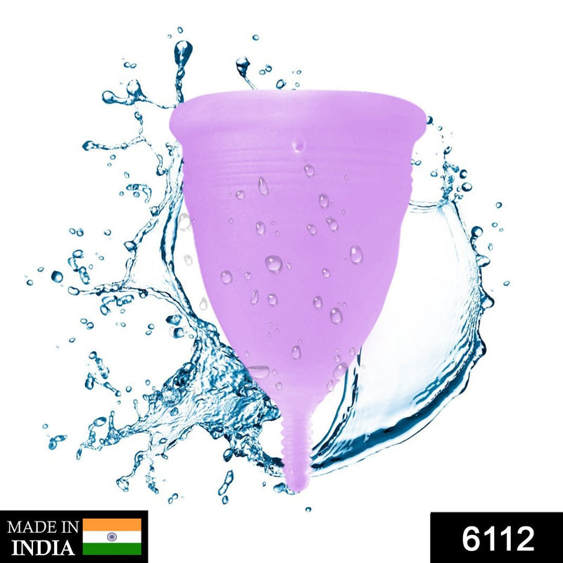 6112 Reusable Menstrual Cup for womens during menstrual periods and all purposes.