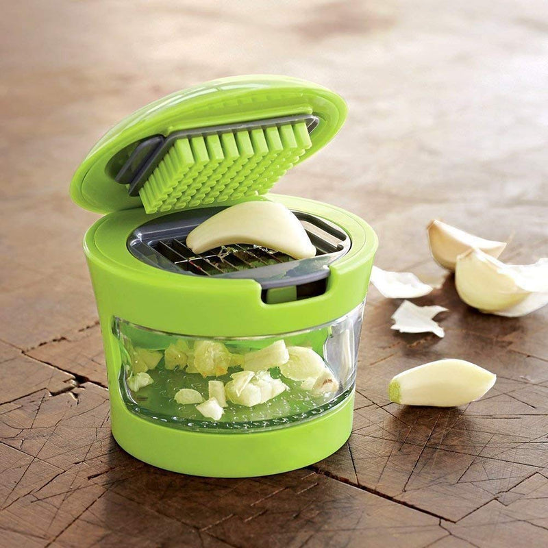 2108 DeoDap Ginger Garlic Crusher for Kitchen