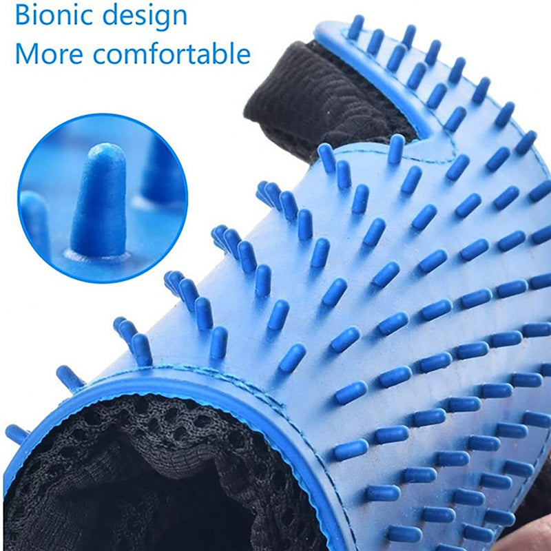 4681 Pet Hair Remover Glove & Self Cleaning Fur Remover - Opencho