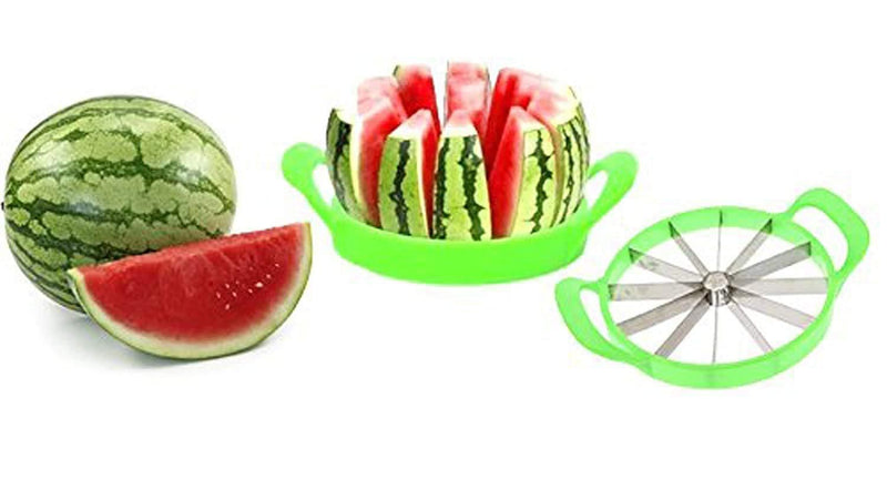 0848 Premium Watermelon Slicer/Cutter with Large Stainless Steel Blades 