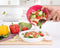 2476 Multipurpose Salad Cutter Bowl Easy to 60 Seconds Salad Maker Kitchen Tools - Your Brand