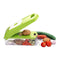 2415 Vegetable Cutter Chopper Chipser for Kitchen 12 in 1 (11 Blade and 1 Peeler) - 