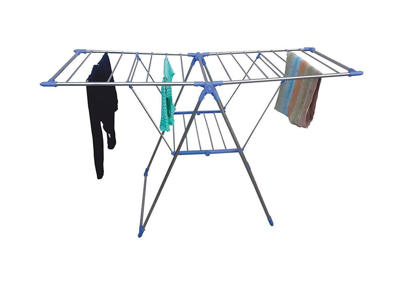 731 Adjustable Stainless Steel 2-Wings Foldable Butterfly Cloth Drying Stand/Rack
