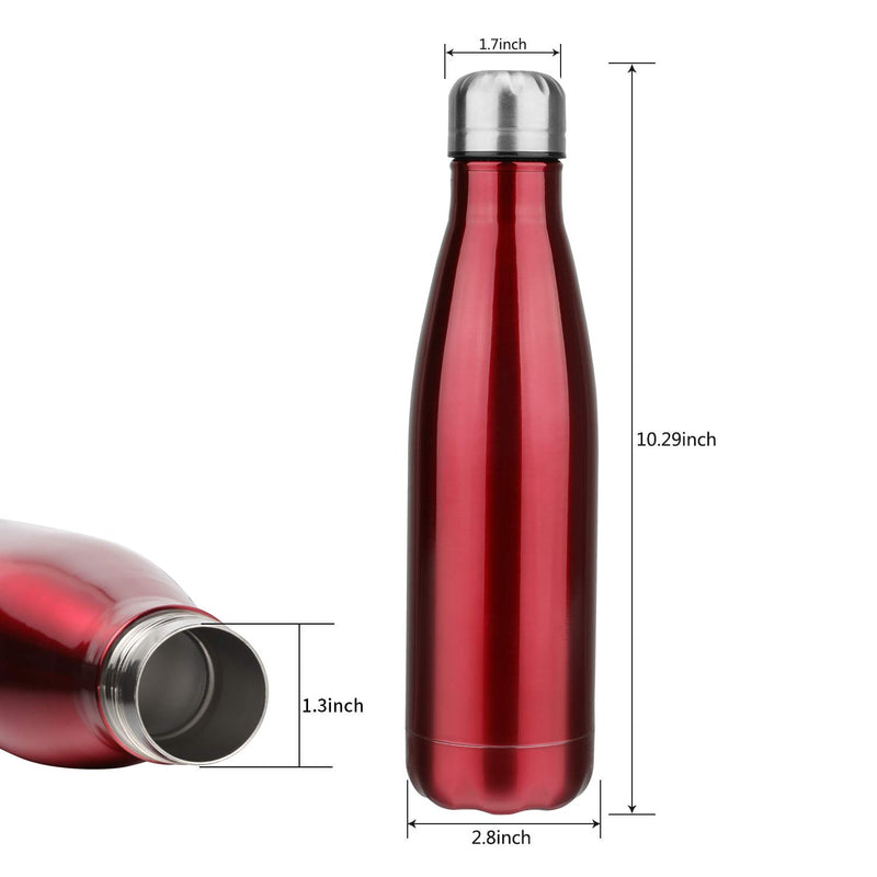 Handy Water Bottle | Thermos 500 ml | 1/2 liter Stainless Steel Hot Cold easy to carry in school travel Flask