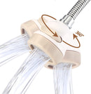 1534 3 Modes Water Saving Nozzle, Universal 360 Degree Rotating Faucet Filter Splash Proof Sprinkler for Kitchen