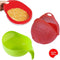 Kitchen combo - Plastic Servig Bowl Set (3pcs, Multicolor)