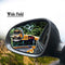 1512 Blind Spot Round Wide Angle Adjustable Convex Rear View Mirror - Pack of 2 - 