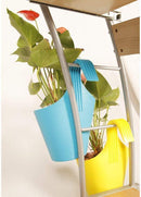 3850 Plastic Hanging Planter Pot, Multicolour, - 