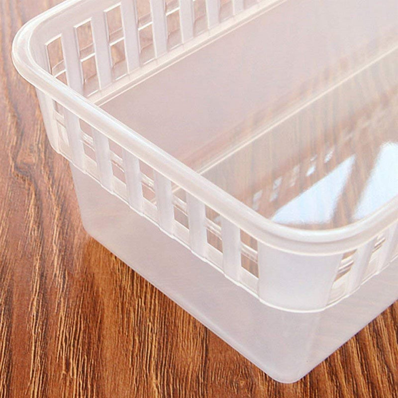 2055 Kitchen Plastic Space Saver Organizer Basket Rack- 4 pcs